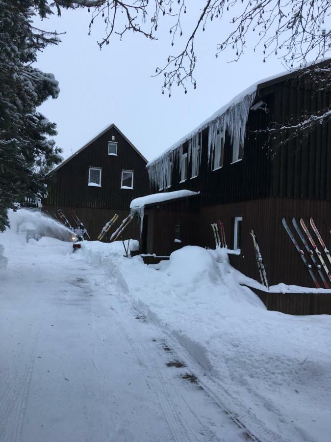 Medvedi Boudy Villa Loučná pod Klínovcem Eksteriør billede